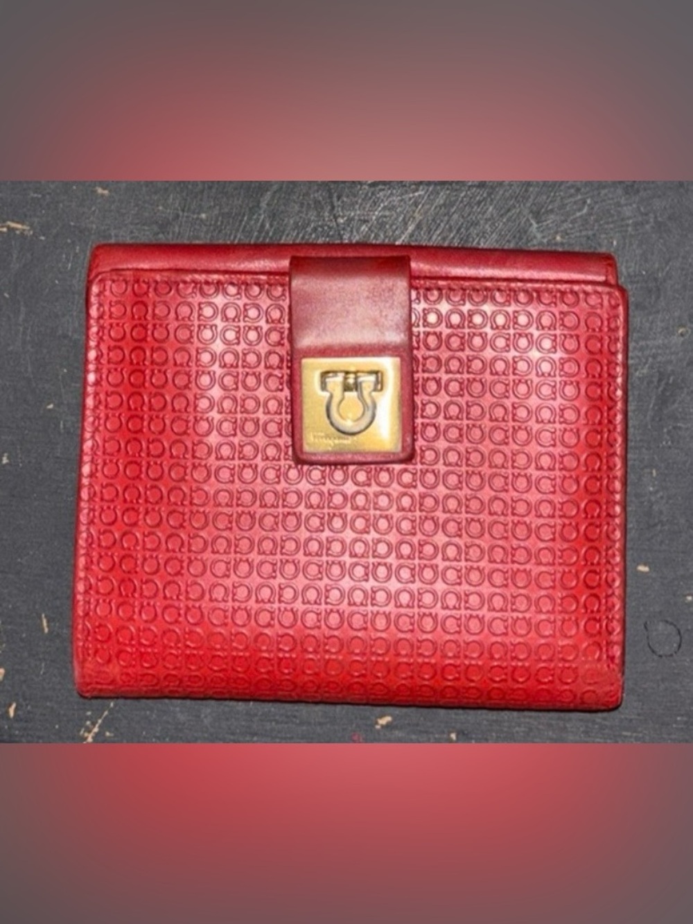 Salvatore Ferragamo Gancini bifold wallet